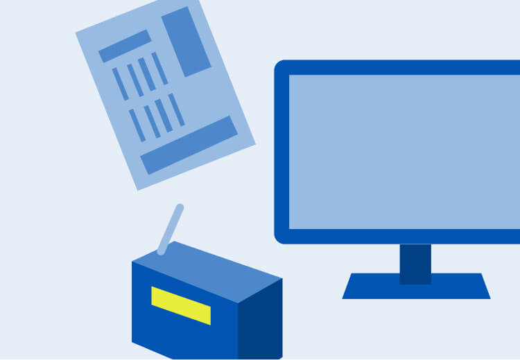 テレビ・新聞・ラジオ